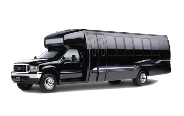 Luxury Bus — a Executive minibus or motorcoach in the Irydn fleet, up to 24 passengers, used for Napa and Sonoma wine tours and flat-rate SFO, OAK, SMF and STS airport transfers